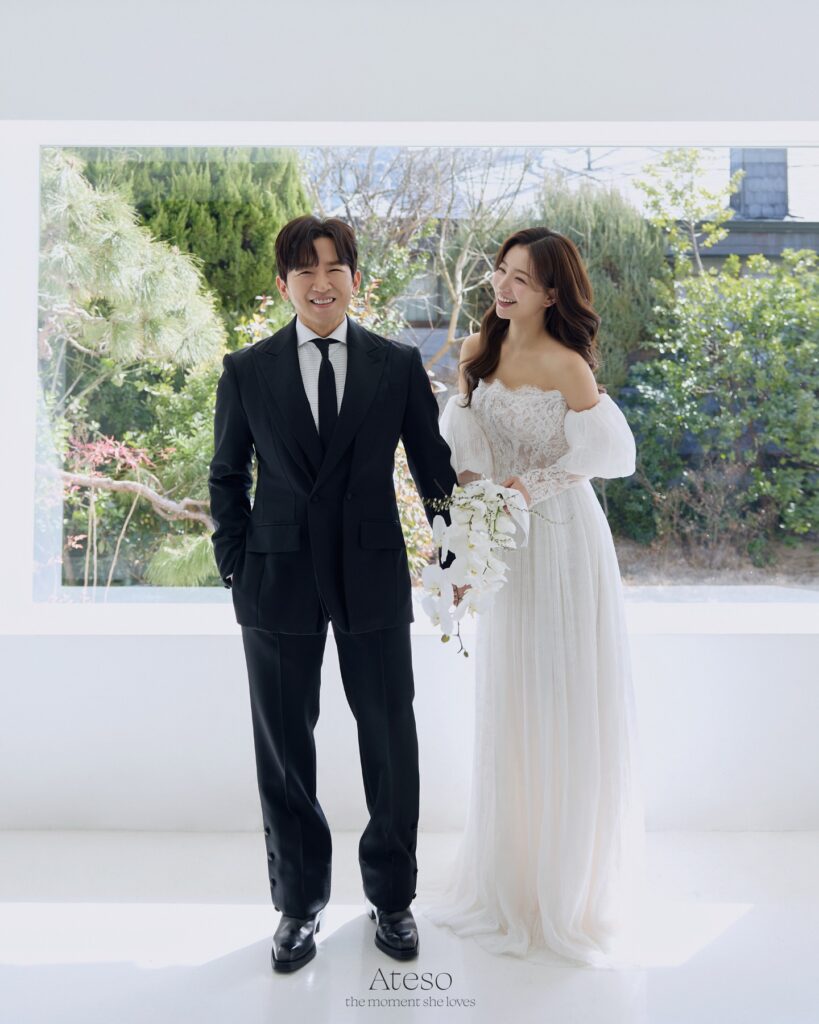 Lee Min Woo boda Lee Ami 