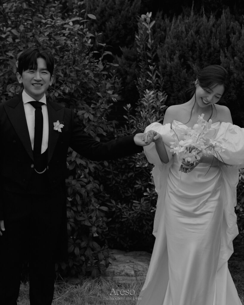 Lee Min Woo boda Lee Ami 