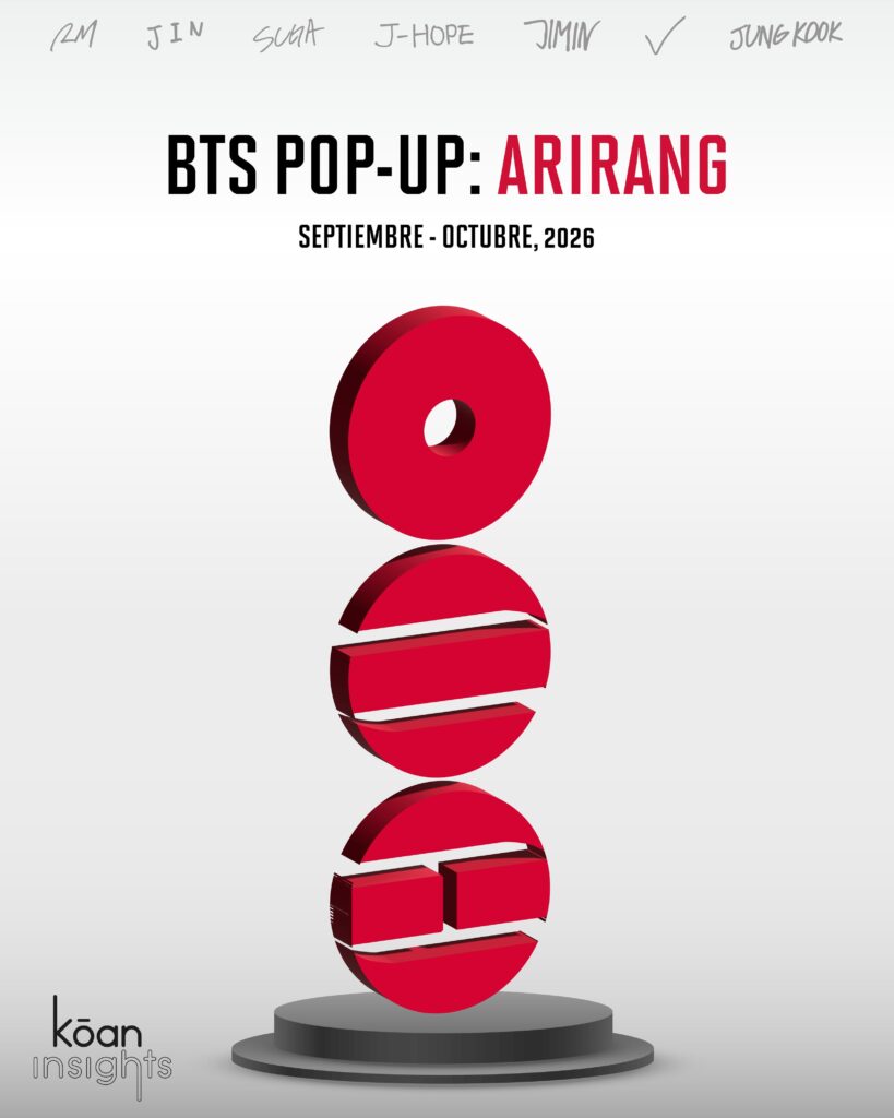 BTS pop up Arirang