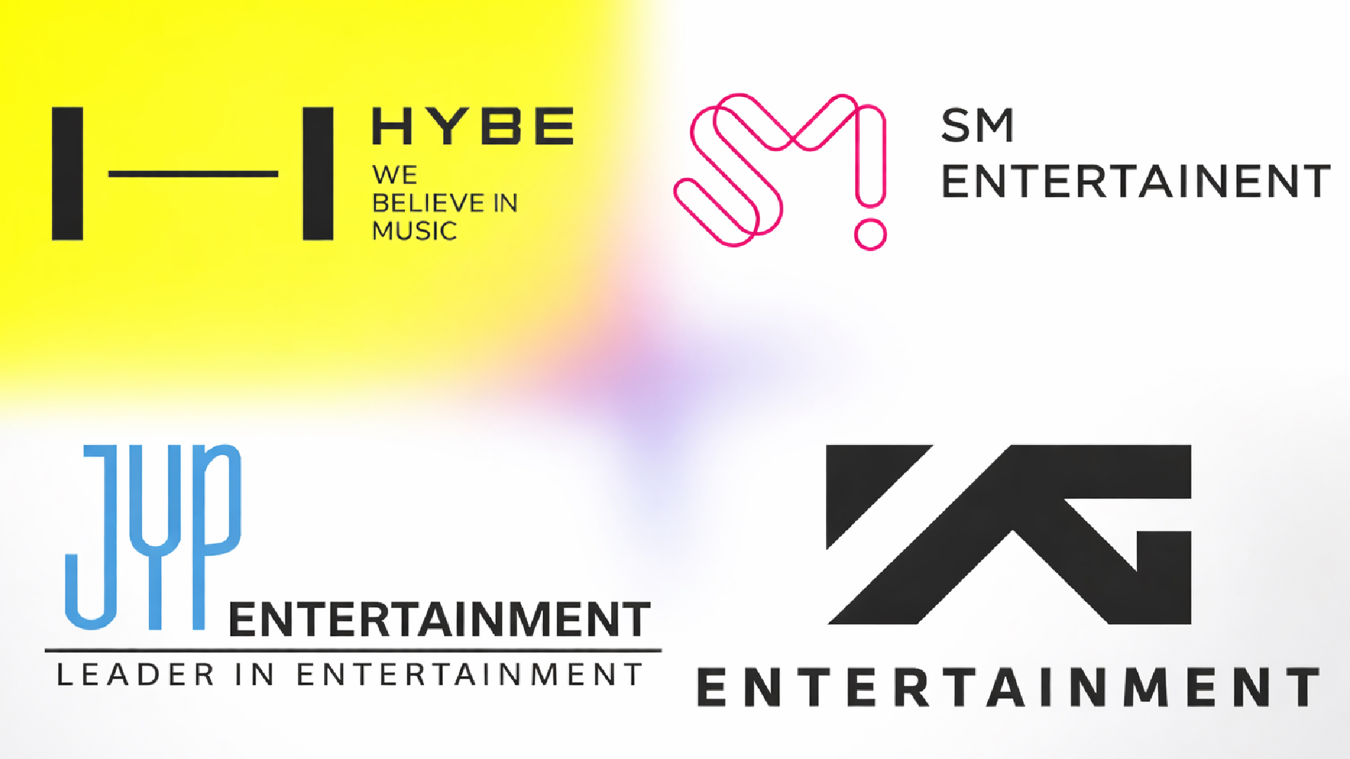 HYBE SM JYP YG