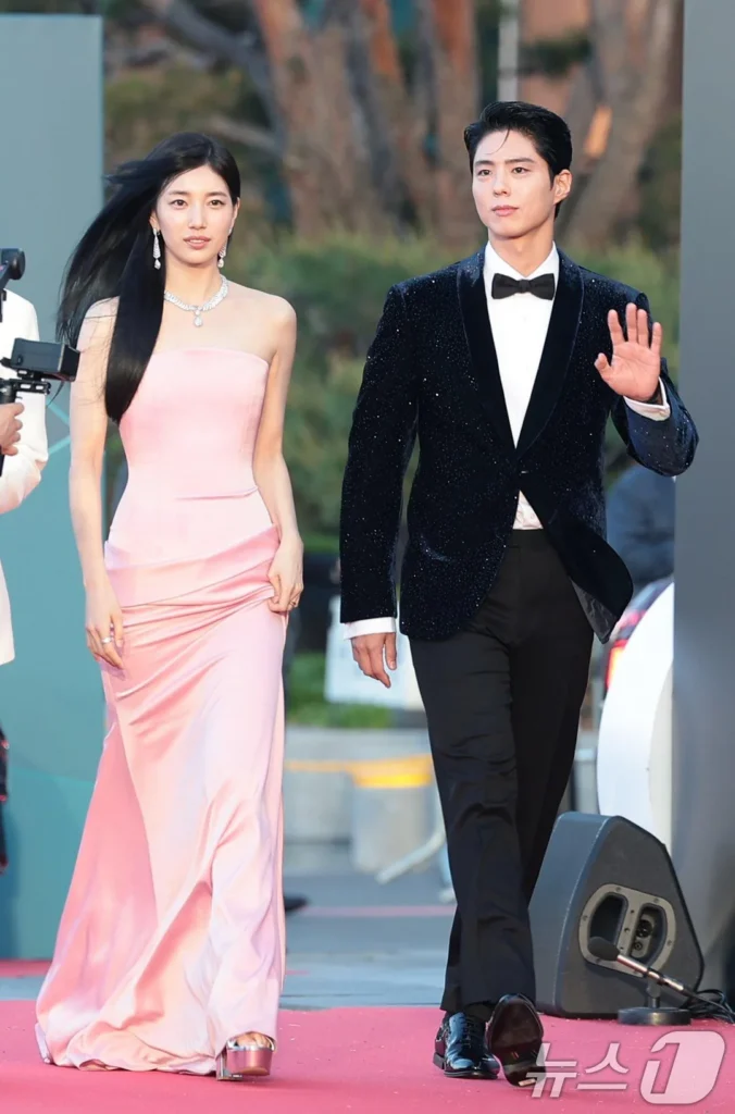 Baeksang Arts Awards alfombra 