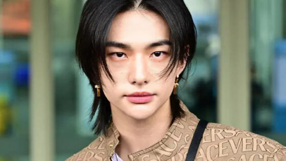 Hyunjin foto infantil