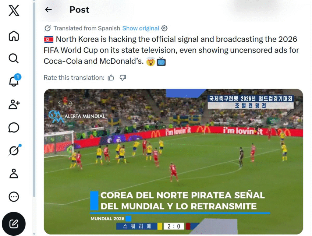 Corea del Norte Mundial