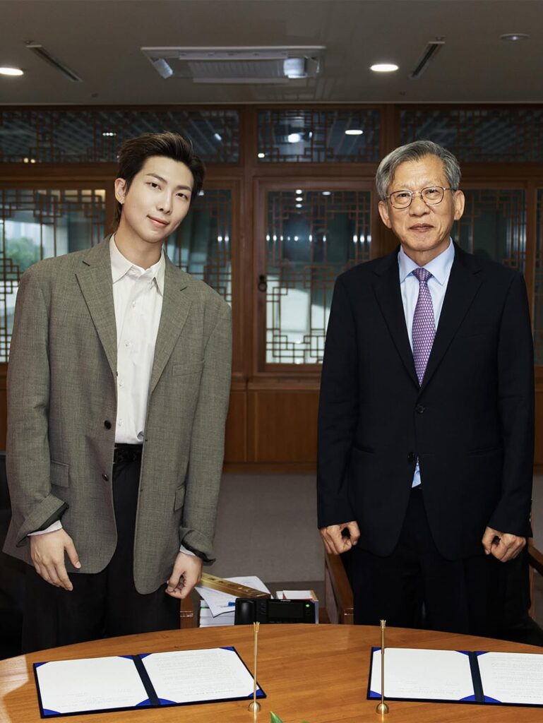 RM BTS embajador