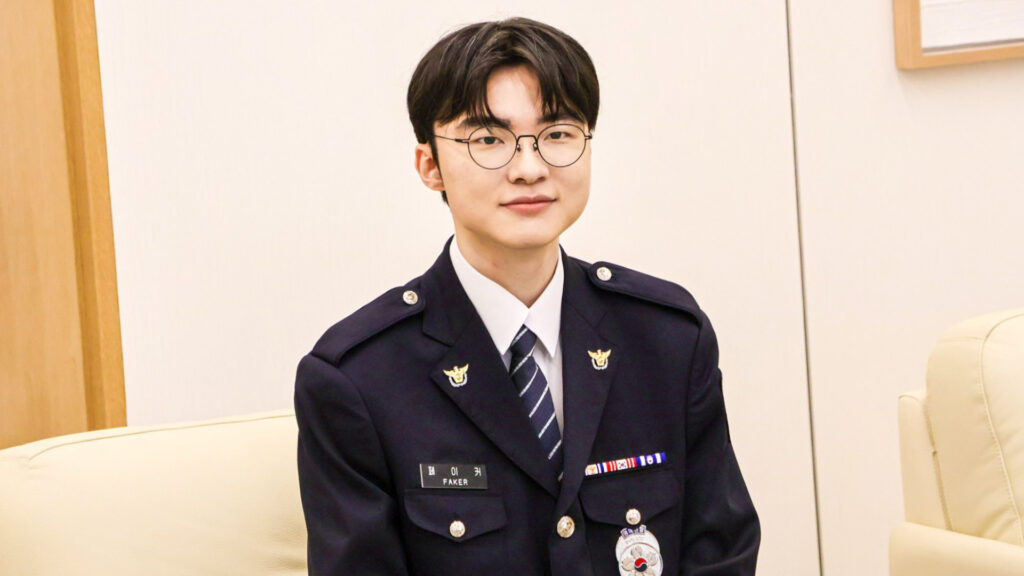 Faker es nombrado policía honorario y embajador contra apuestas electrónicas