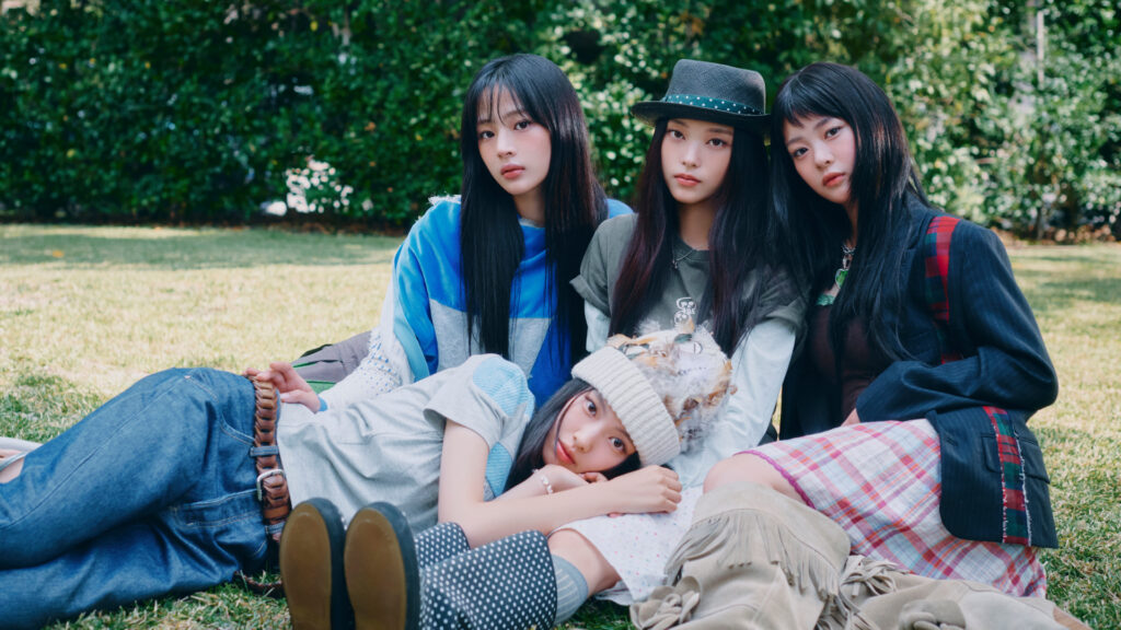 NewJeans celebra su 4to aniversario con un nuevo video con Minji, Hanni, Haerin y Hyein